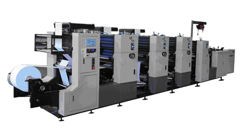  商业票据轮转印刷机