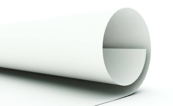 纸张卷绕造成纸张卷曲