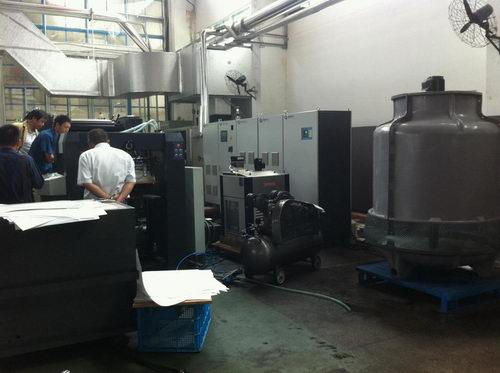 中景胶印机加装uv1