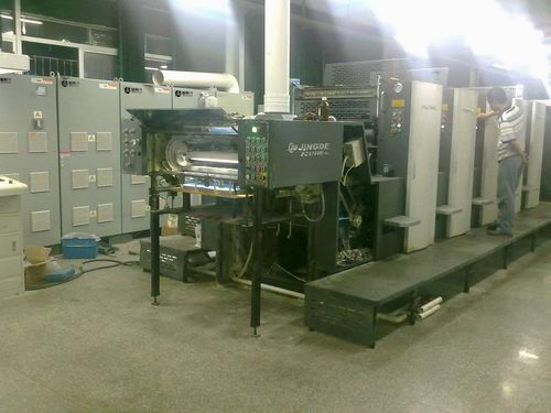 康福胶印机加装uv