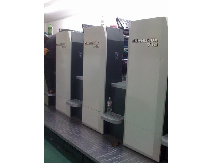 隆舜胶印机加装UV