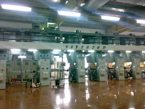 松德印刷机加装UV系统