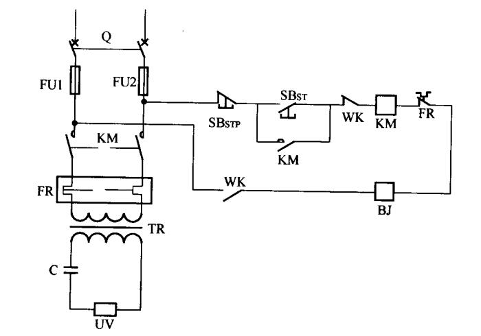 高温报瞥、断电保护电路