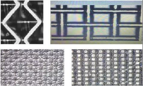 凹版的不同通沟