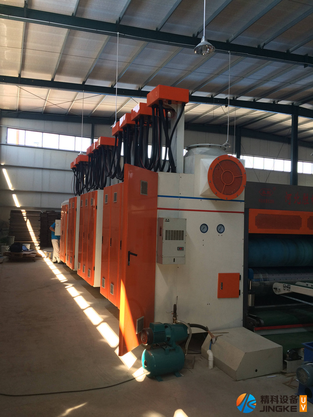 水墨印刷机加装UV设备3