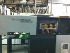 上海光华印刷机PZ5740加装UV系统