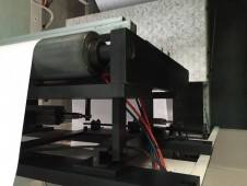 柔印机加装UV设备现场